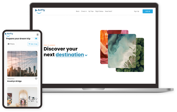 Discover Your Next Destination Content