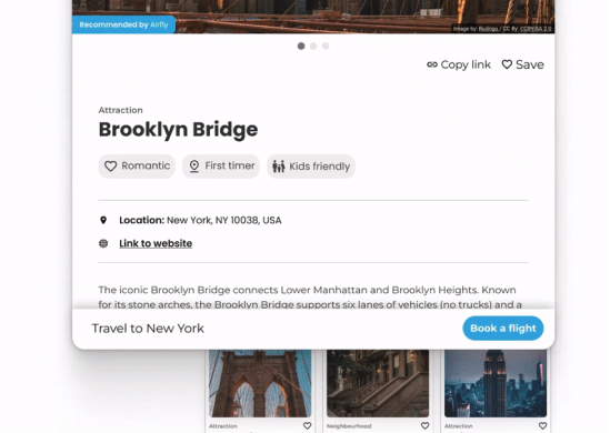 Discover Your Next Destination Content